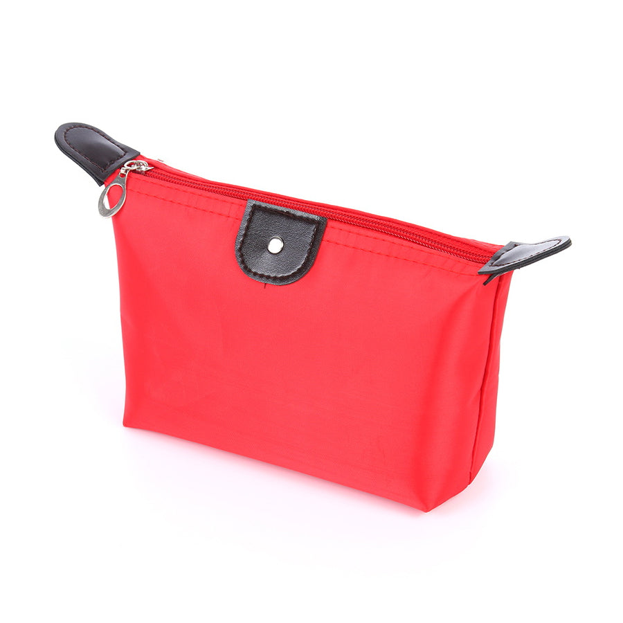 Portable Travel Nylon Makeup Cosmetic Toiletry Bag