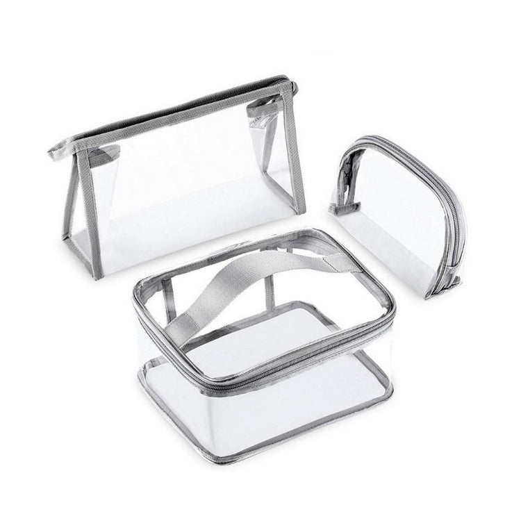 Waterproof Transparent Makeup Beauty Zipper Pouch Bag