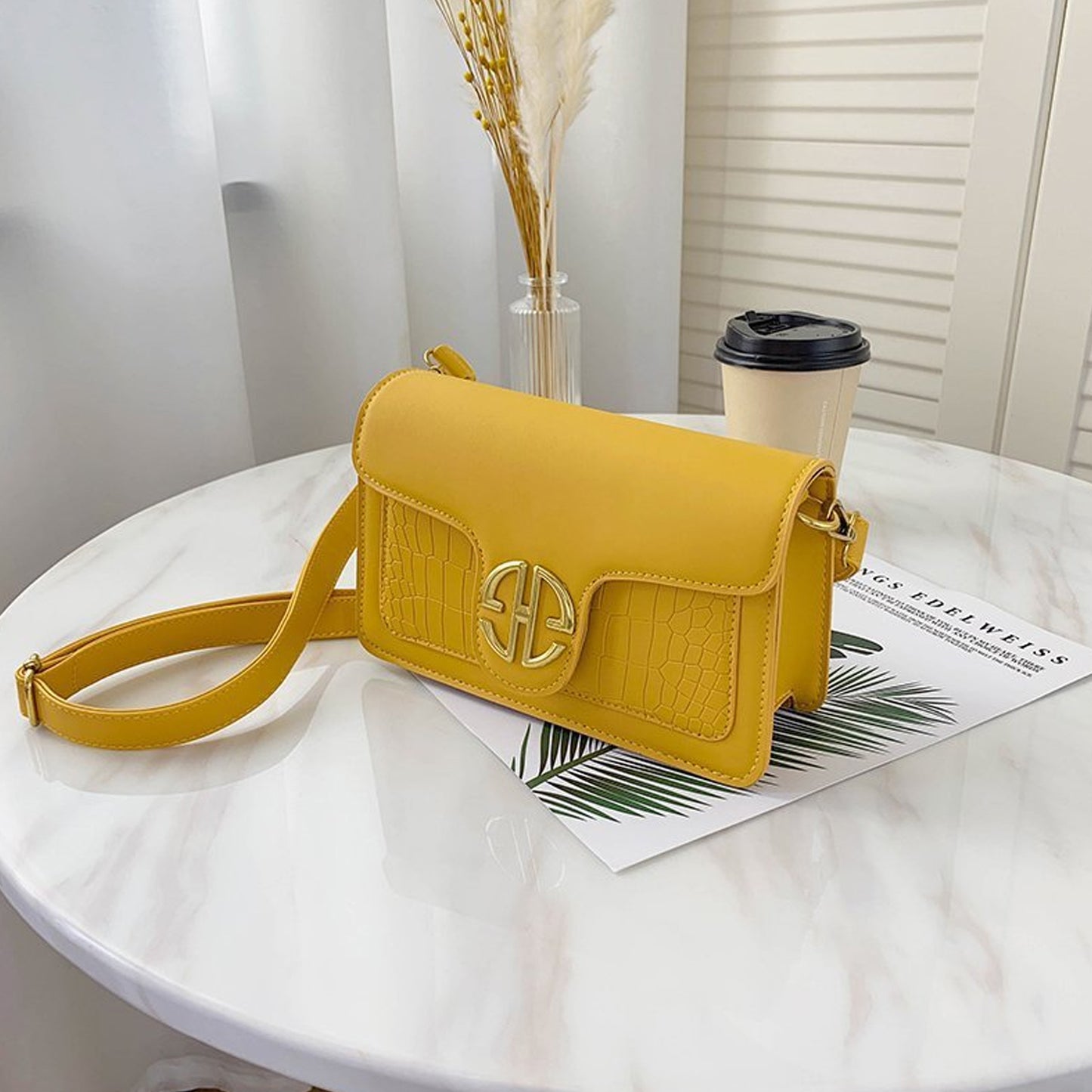 New Versatile Shoulder Bag PU Messenger Bag