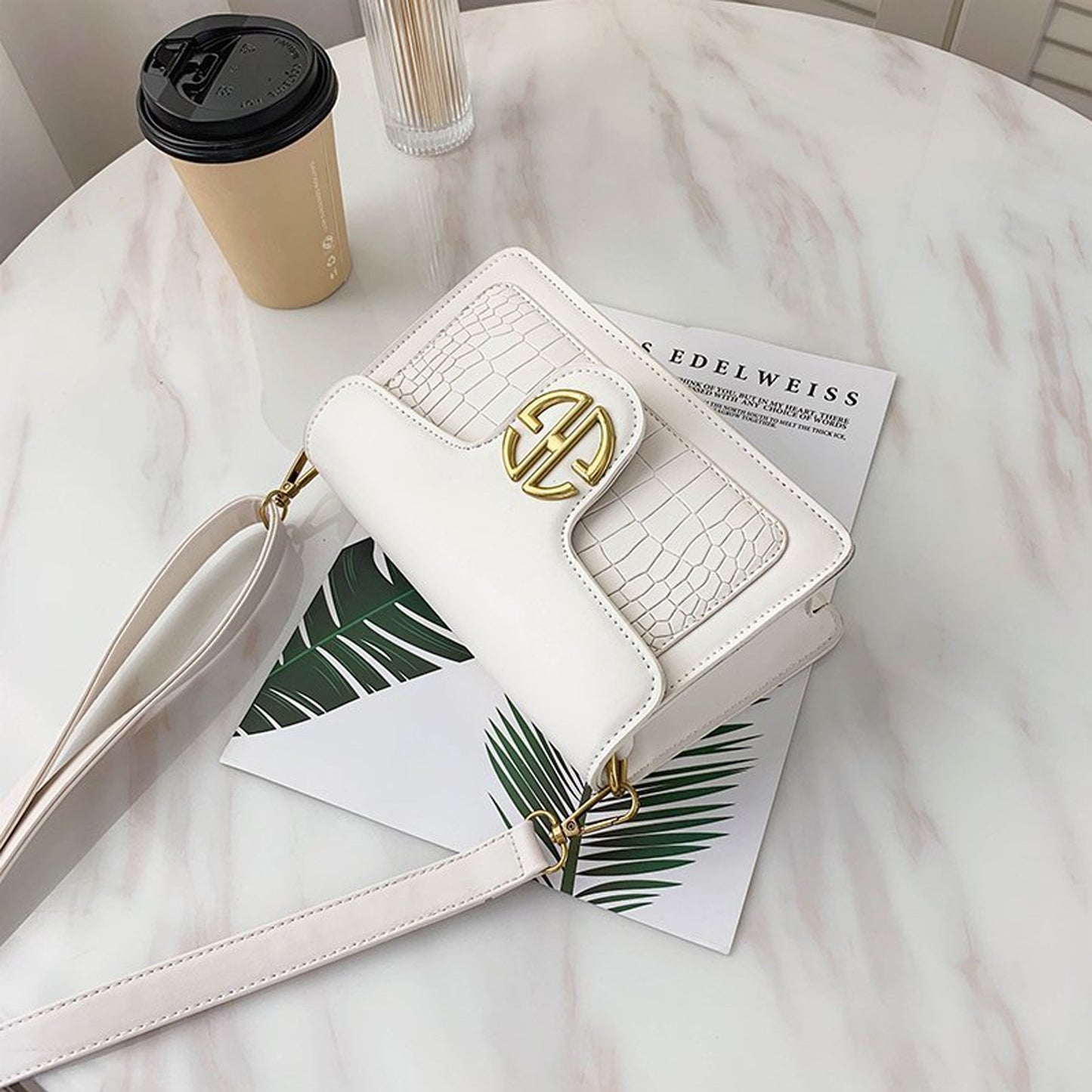 New Versatile Shoulder Bag PU Messenger Bag