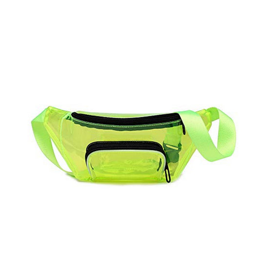 Holographic Clear PVC Laser Crossbody Chest Fanny Packs