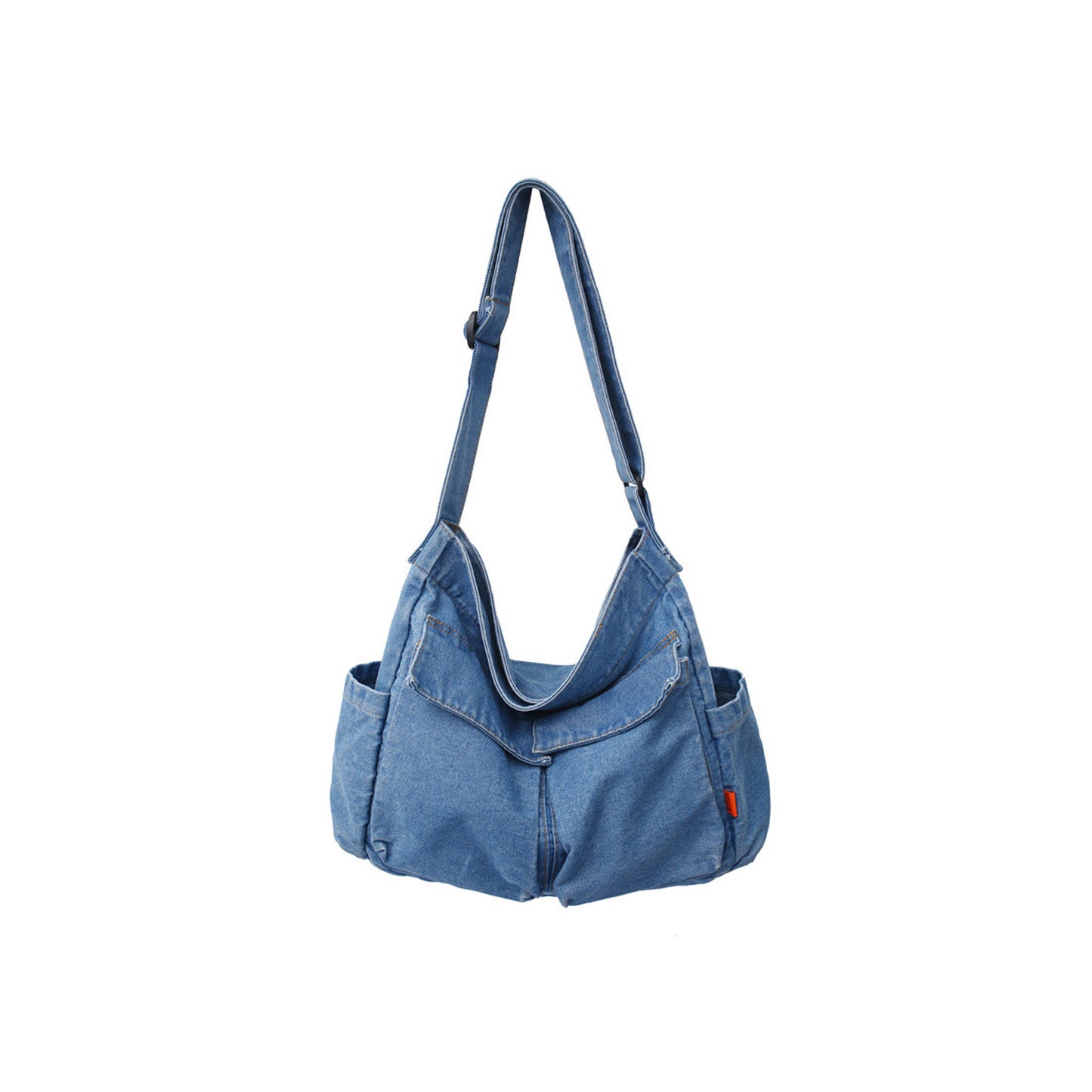 Lightweight Retro Travel Shopper Crossbody Handbag
