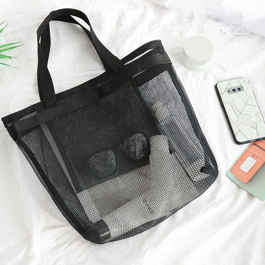 Mesh Tote Beach Bags Swimming Bag
