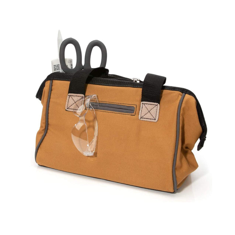 Durable Canvas Heavy-Duty Zipper Wide Mouth Tool Bag