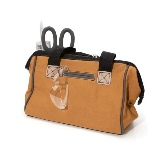 Durable Canvas Heavy-Duty Zipper Wide Mouth Tool Bag