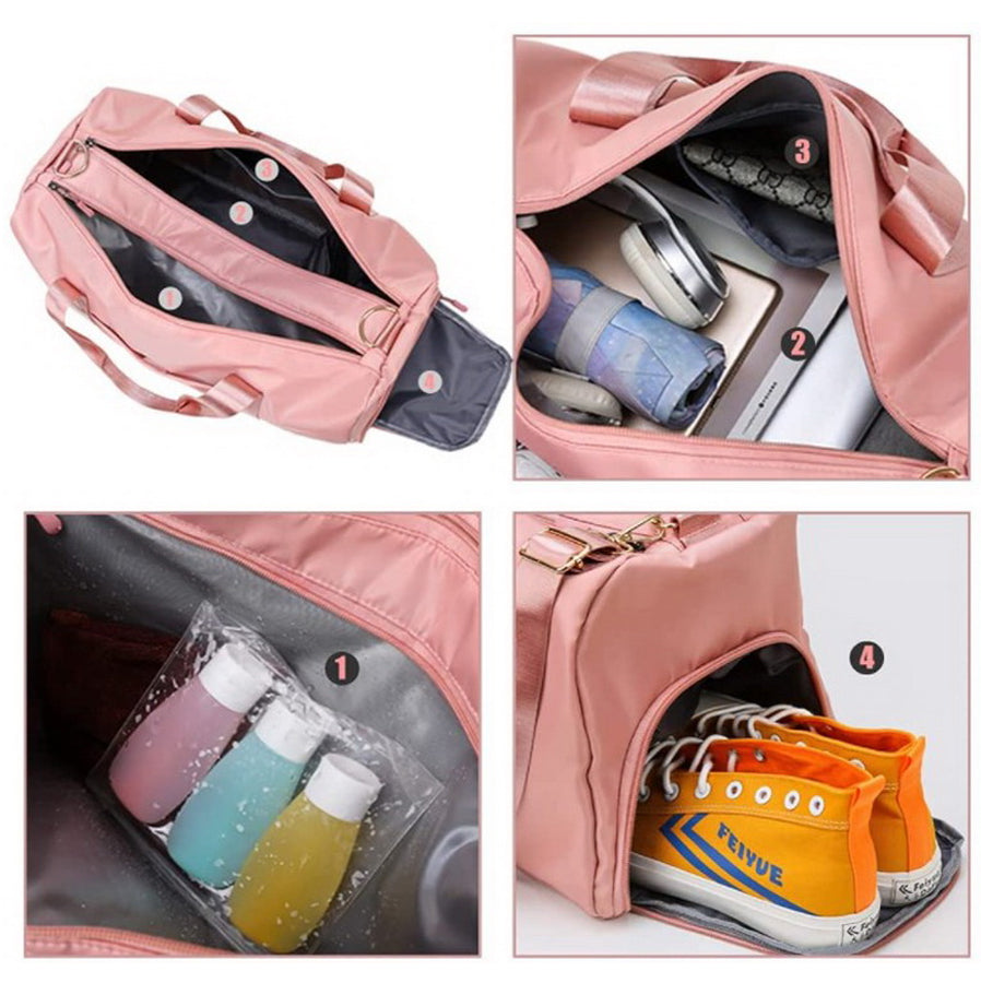 Sport Travel Duffel Bag With Secret Compartment