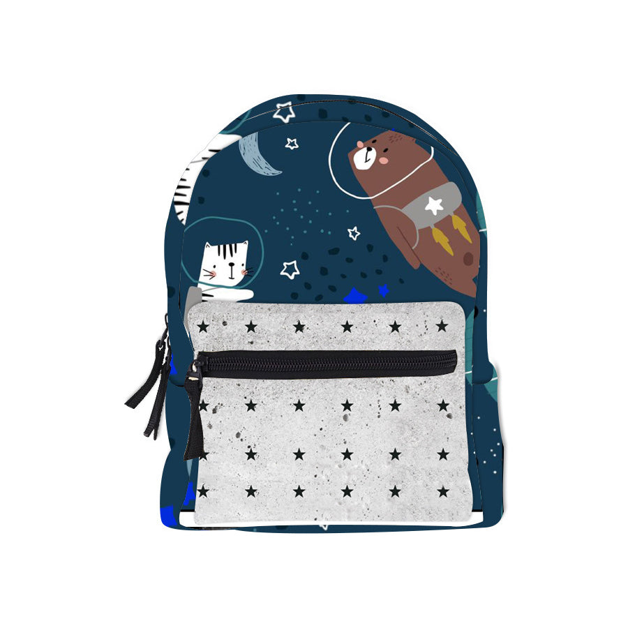 Summer New Oxford Print Mini Backpack