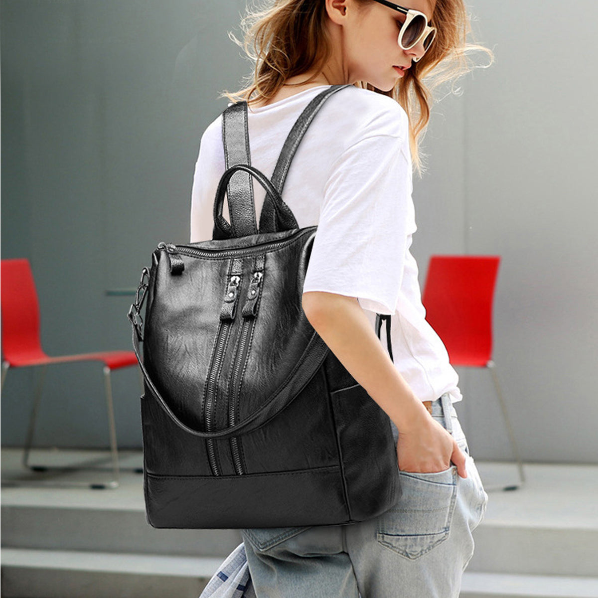Fashion All-match Dual-purpose Women's Travel Bag