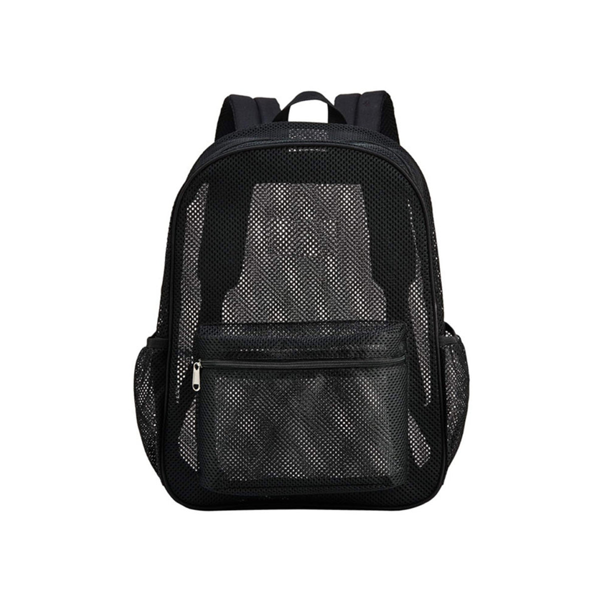 Transparent Mesh Backpacks with Padded Straps