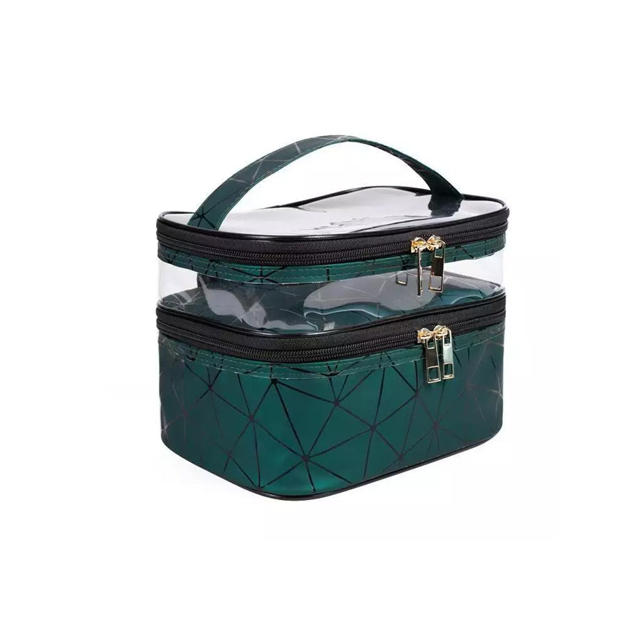 Zippered Cosmetic Travel Makeup Carrying Compliant Bag