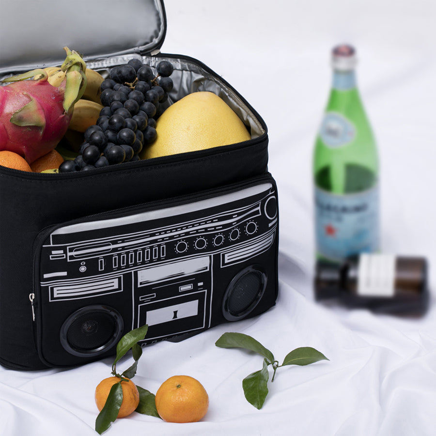 PEVA Leakproof Lining Cooler Bag With Speaker