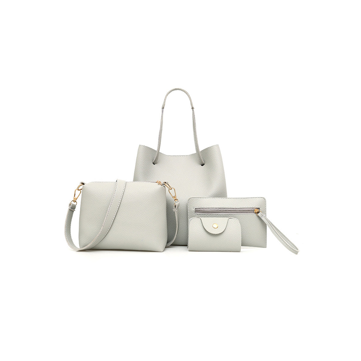 4Pcs Women's Bag Simple Shoulder Bag