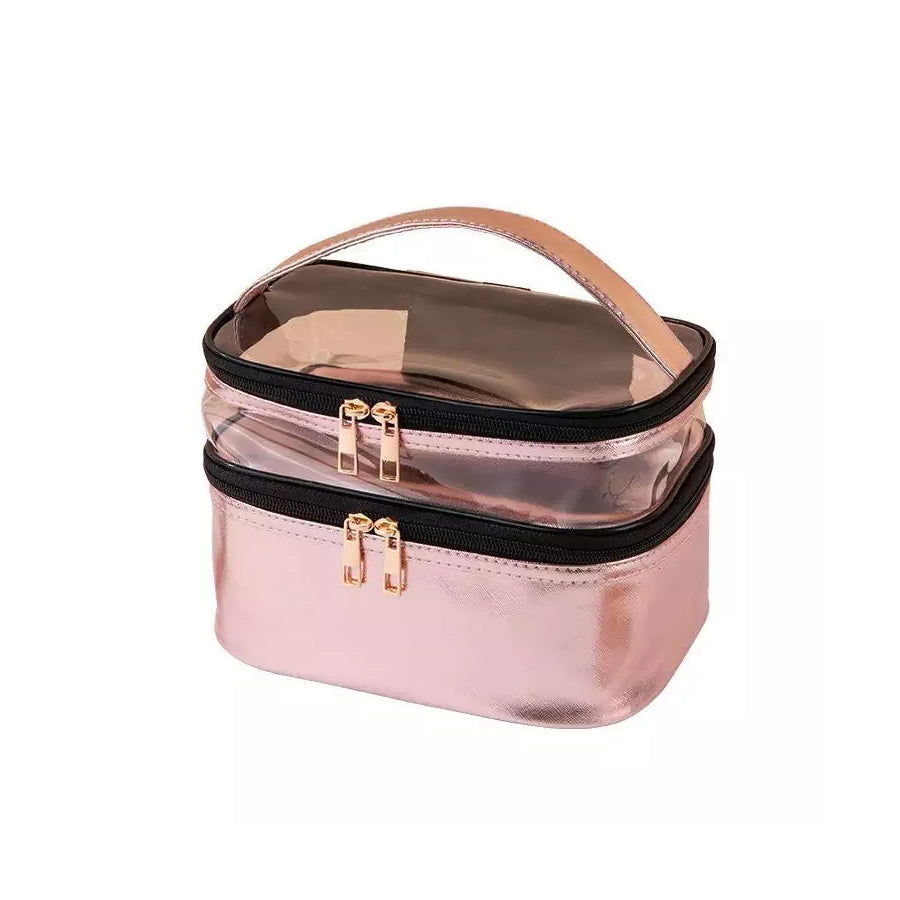 Zippered Cosmetic Travel Makeup Carrying Compliant Bag