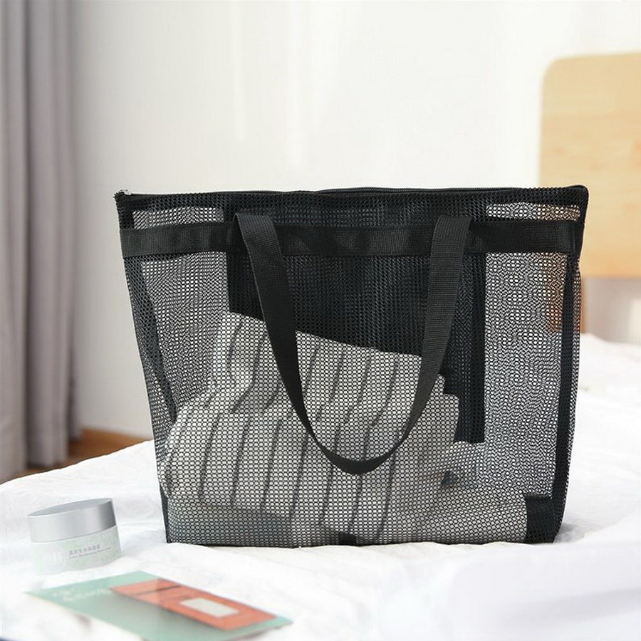Mesh Tote Beach Bags Swimming Bag