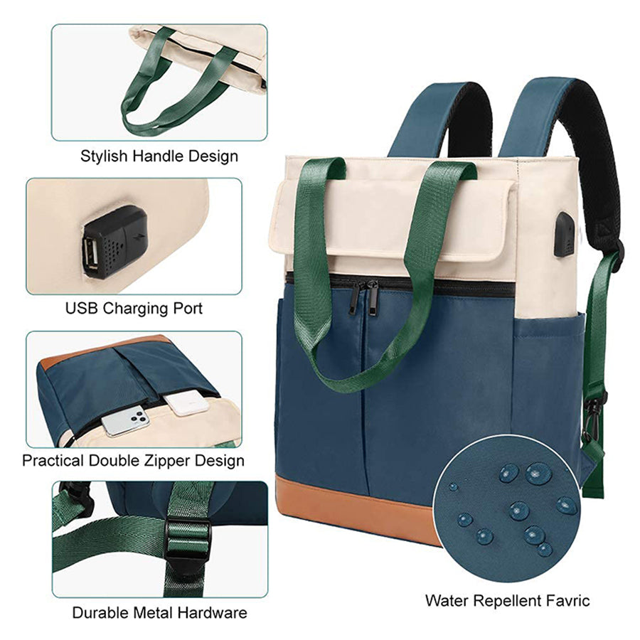Stylish Light Weight College School Travel Casual Backpack