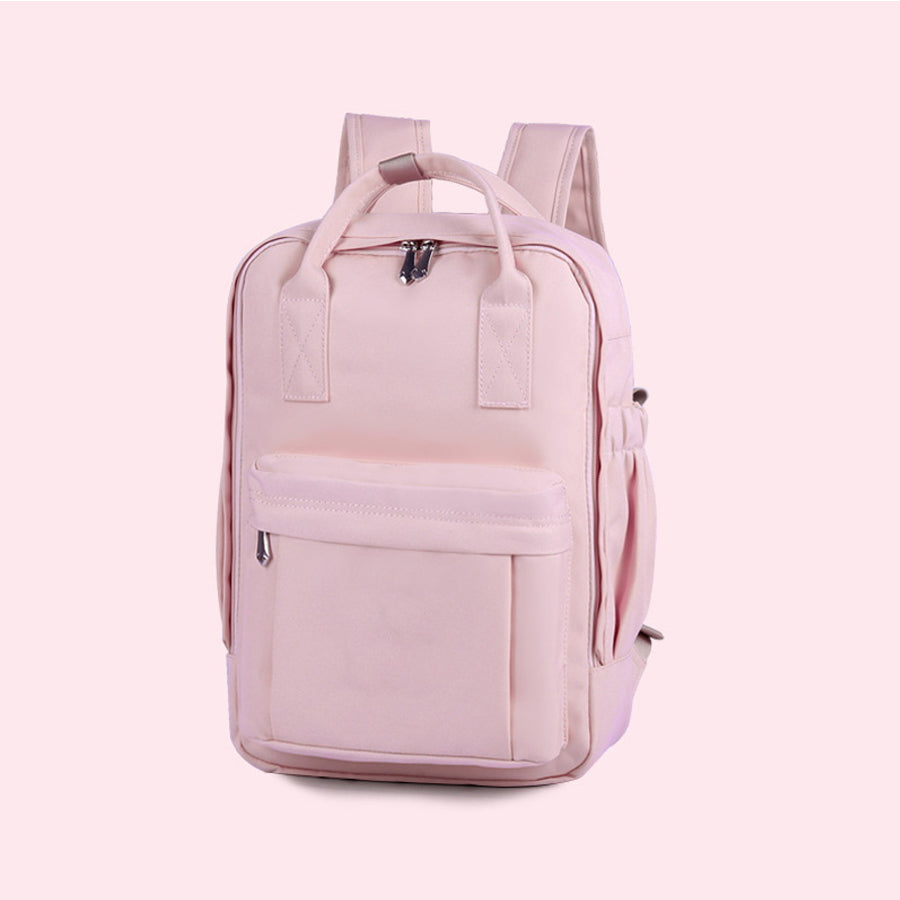 14" Outdoor Travel Contrast Color School Backpack