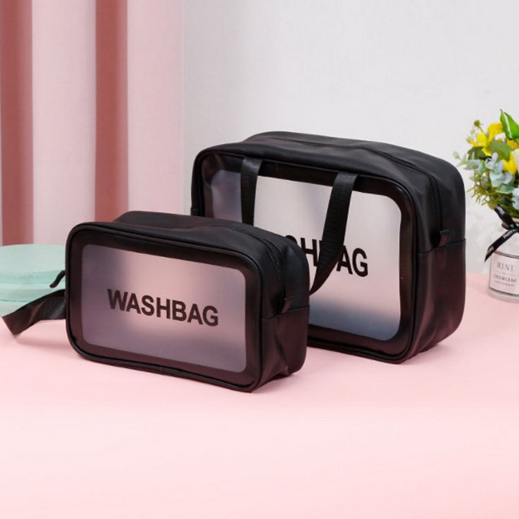 3pcs Set Waterproof PVC Clear Toiletry Bags