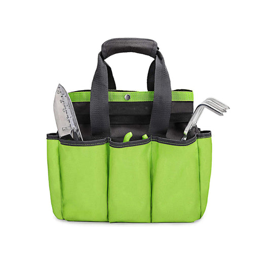 Garden Tote Tool Storage Bag With 8 Pockets