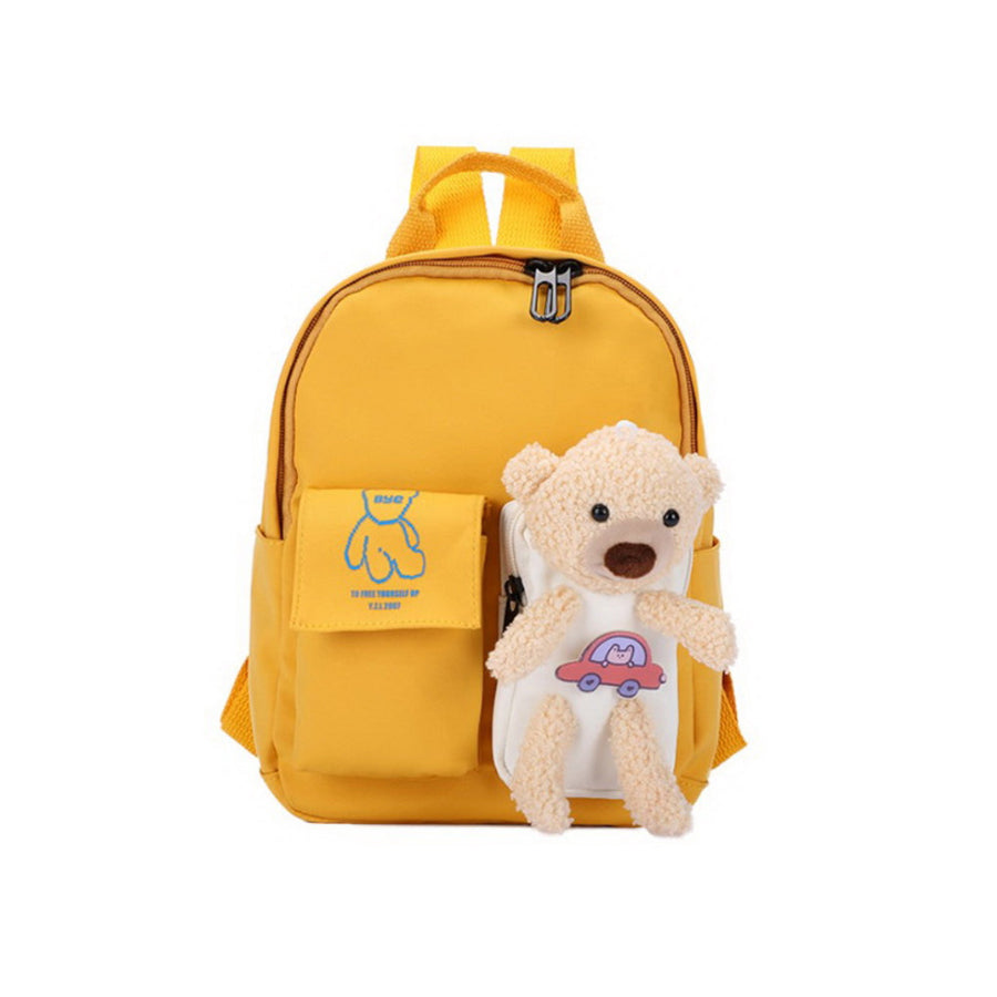 Hot Sale Yellow Kids School Backpacks