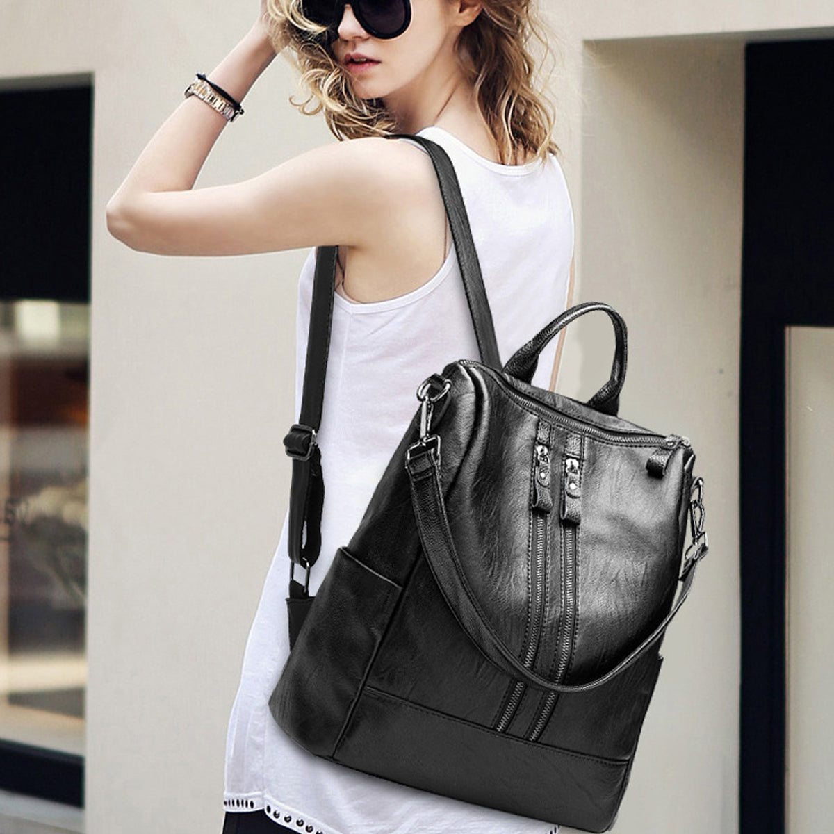 Fashion All-match Dual-purpose Women's Travel Bag