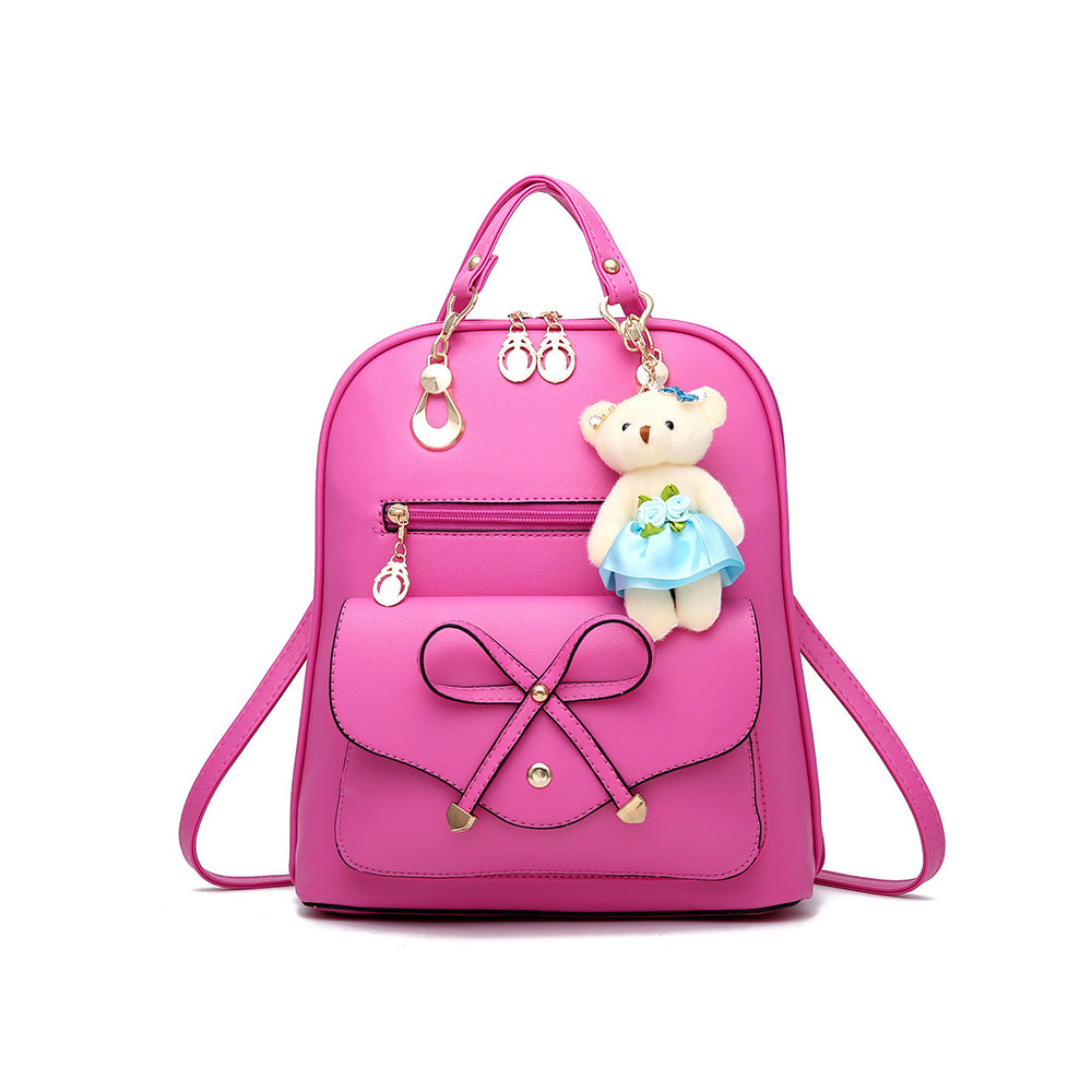 New Fashion Backpack Bow Backpack Schoolbag