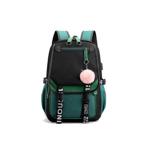 Teenage Girls' Backpack Outdoor Daypack with USB Charge Port