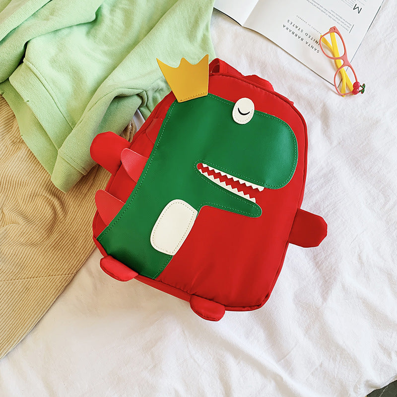 New Children's Cartoon Cute Dinosaur Backpack
