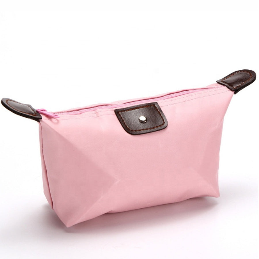 Portable Travel Nylon Makeup Cosmetic Toiletry Bag