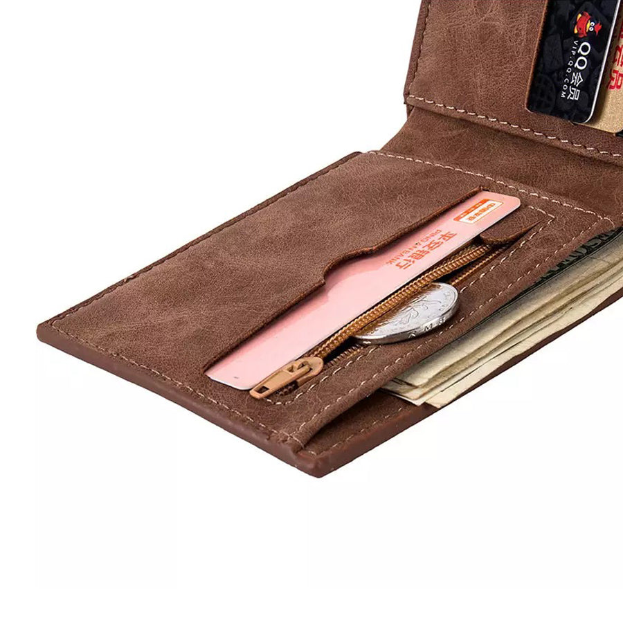 High Quality Simple Appearance Mens Leather Wallet