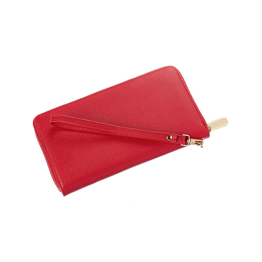 Promotional RFID blocking PU Leather Clutch Wallet