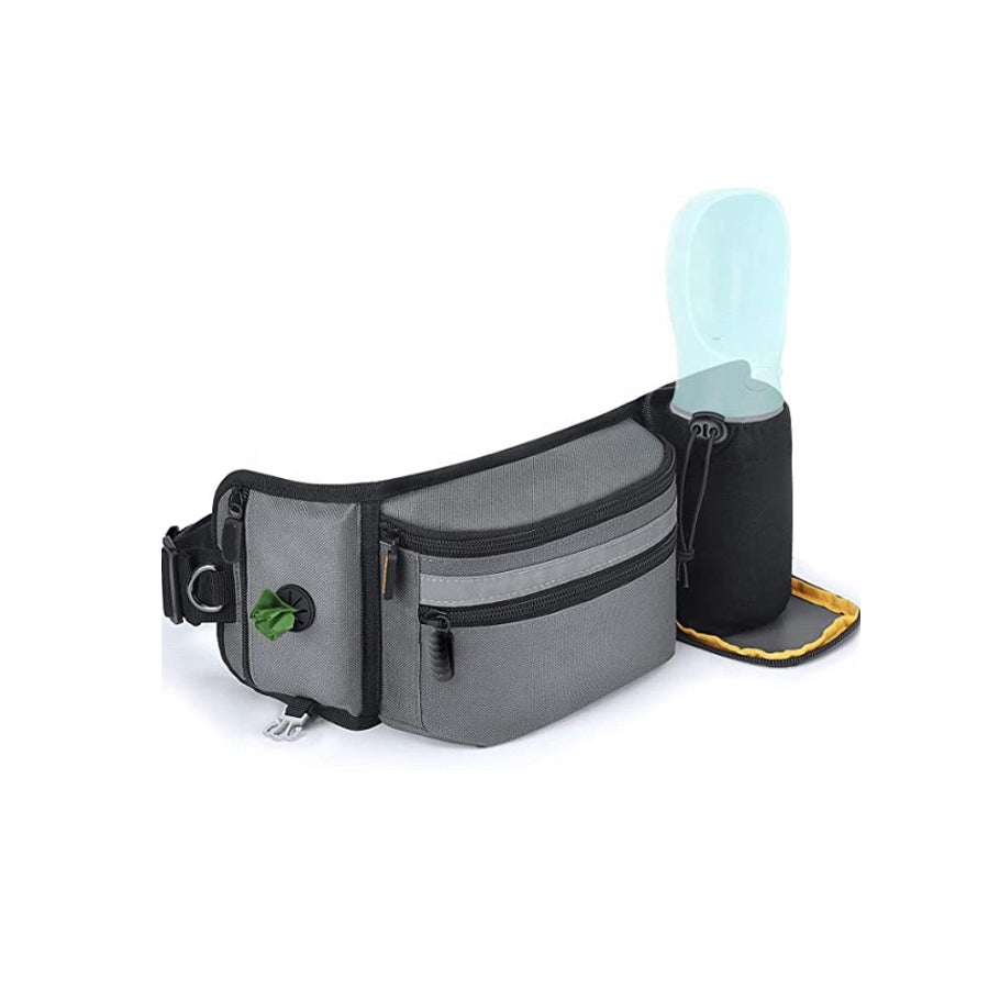 Dog Treat Pouch for Training Built in Poop Bag