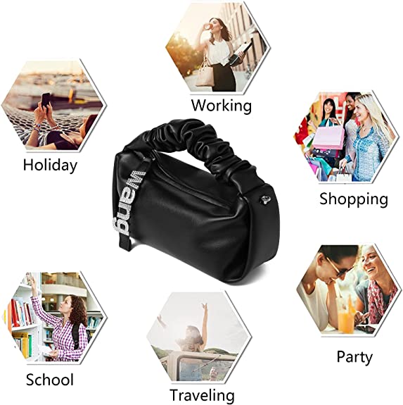 Soft Crossbody Bag Lightweight Clutch Purse