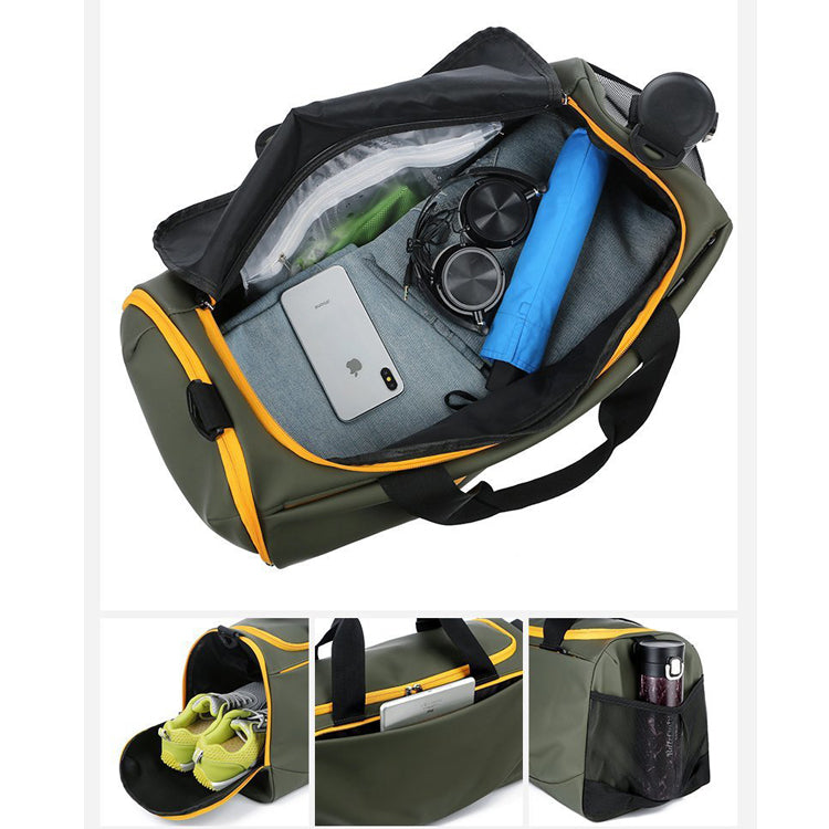 Gym Duffle Bag Waterproof With Dry Pocket
