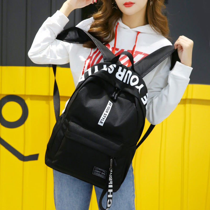 New Casual College Style Fashion Large Capacity Backpack