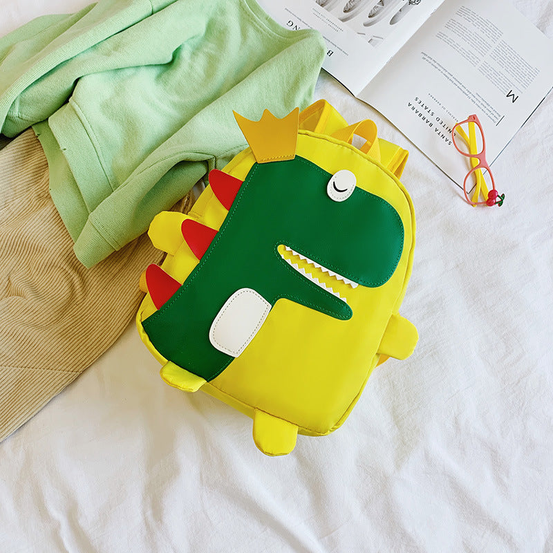 New Children's Cartoon Cute Dinosaur Backpack
