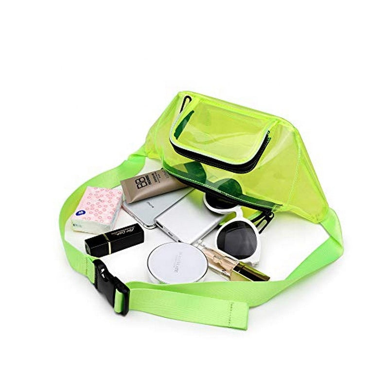 Holographic Clear PVC Laser Crossbody Chest Fanny Packs