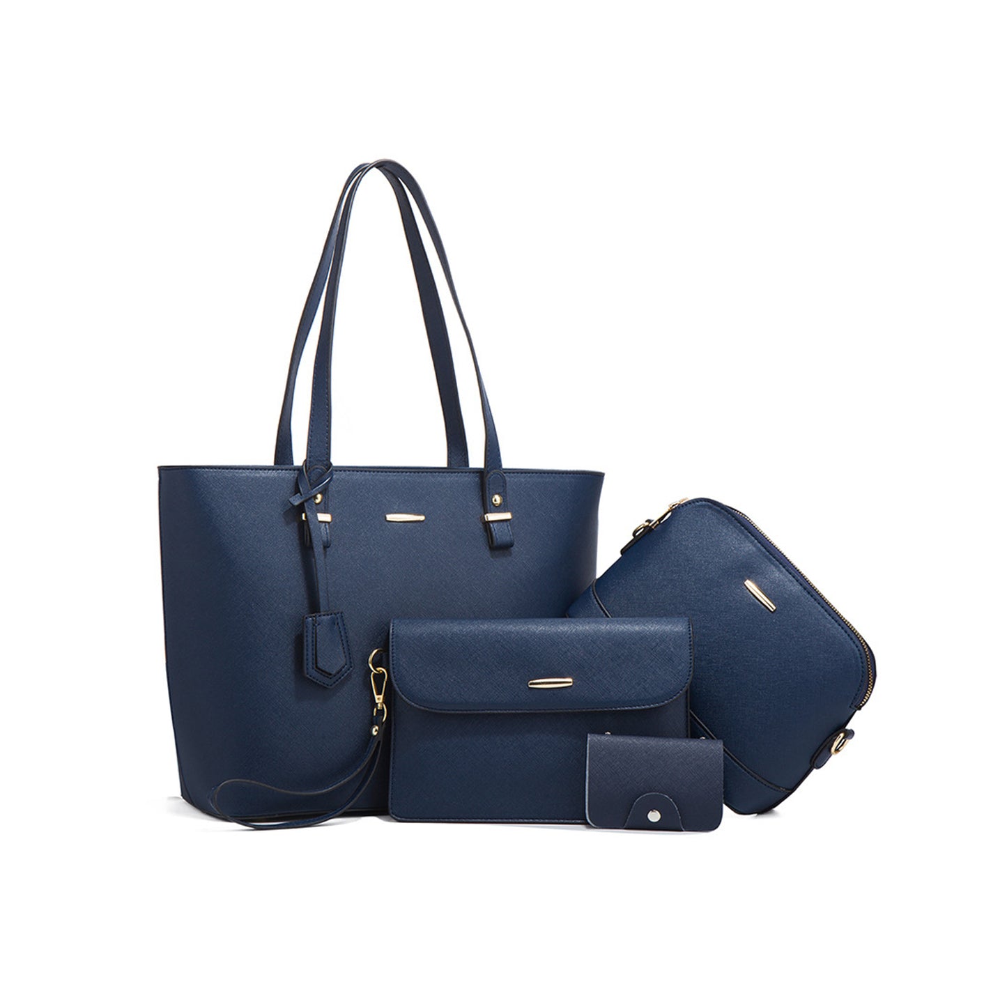 4pcs Fashion Shoulder Handbags Wallet Tote Bag
