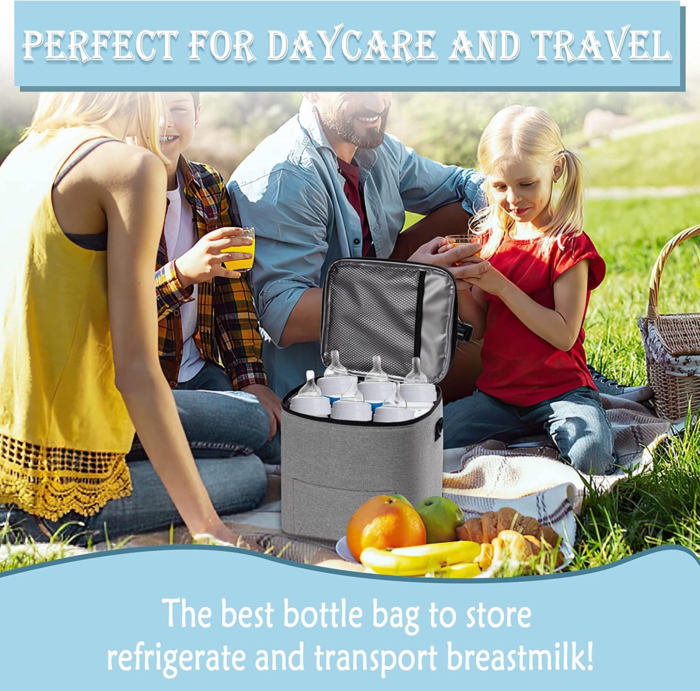 Waterproof & Leakproof Breastmilk Cooler Bag