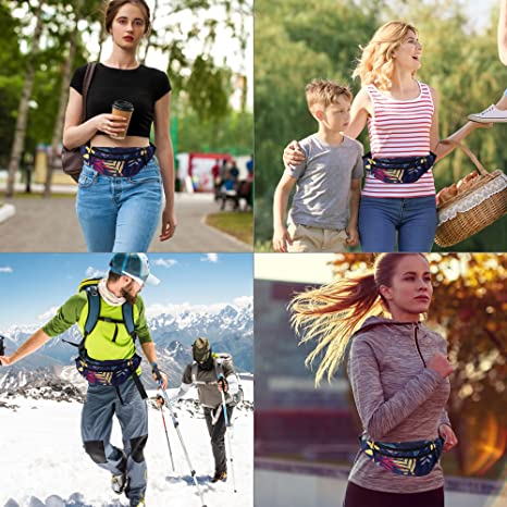 2 Pcs Fanny Packs Lightweight Fanny Pack Bag