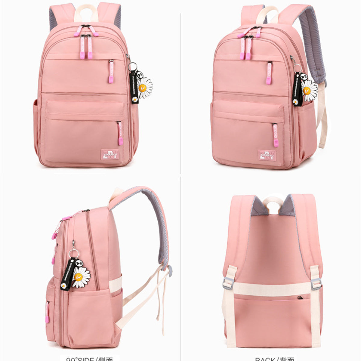 Lightweight Waterproof Wearable School Leisure Travel Backpack