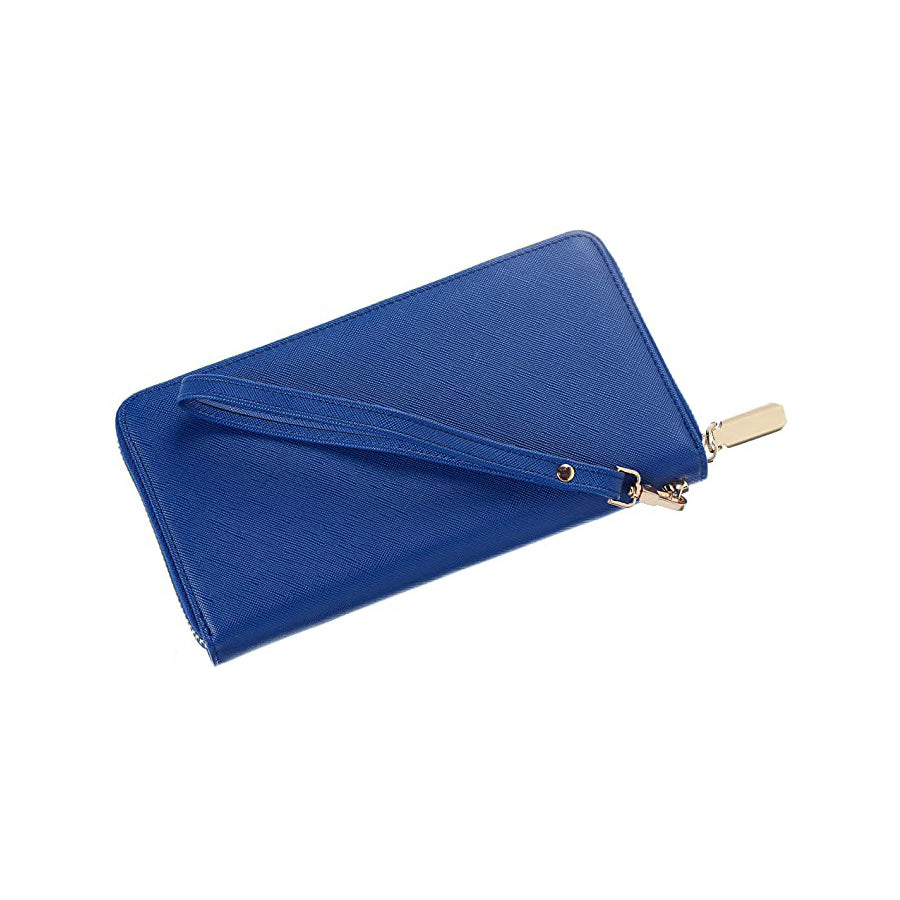 Promotional RFID blocking PU Leather Clutch Wallet