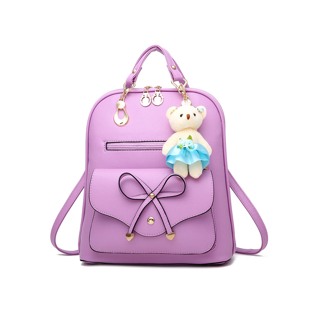 New Fashion Backpack Bow Backpack Schoolbag