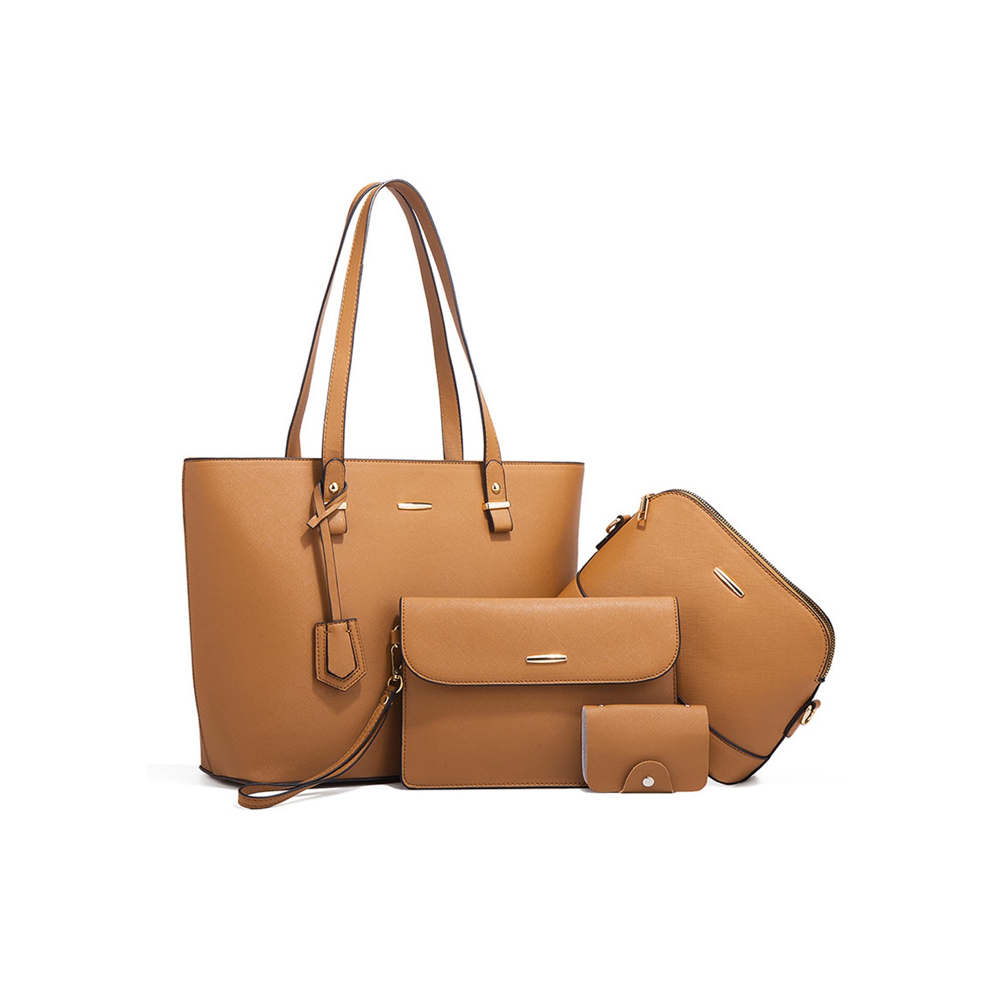 4pcs Fashion Shoulder Handbags Wallet Tote Bag
