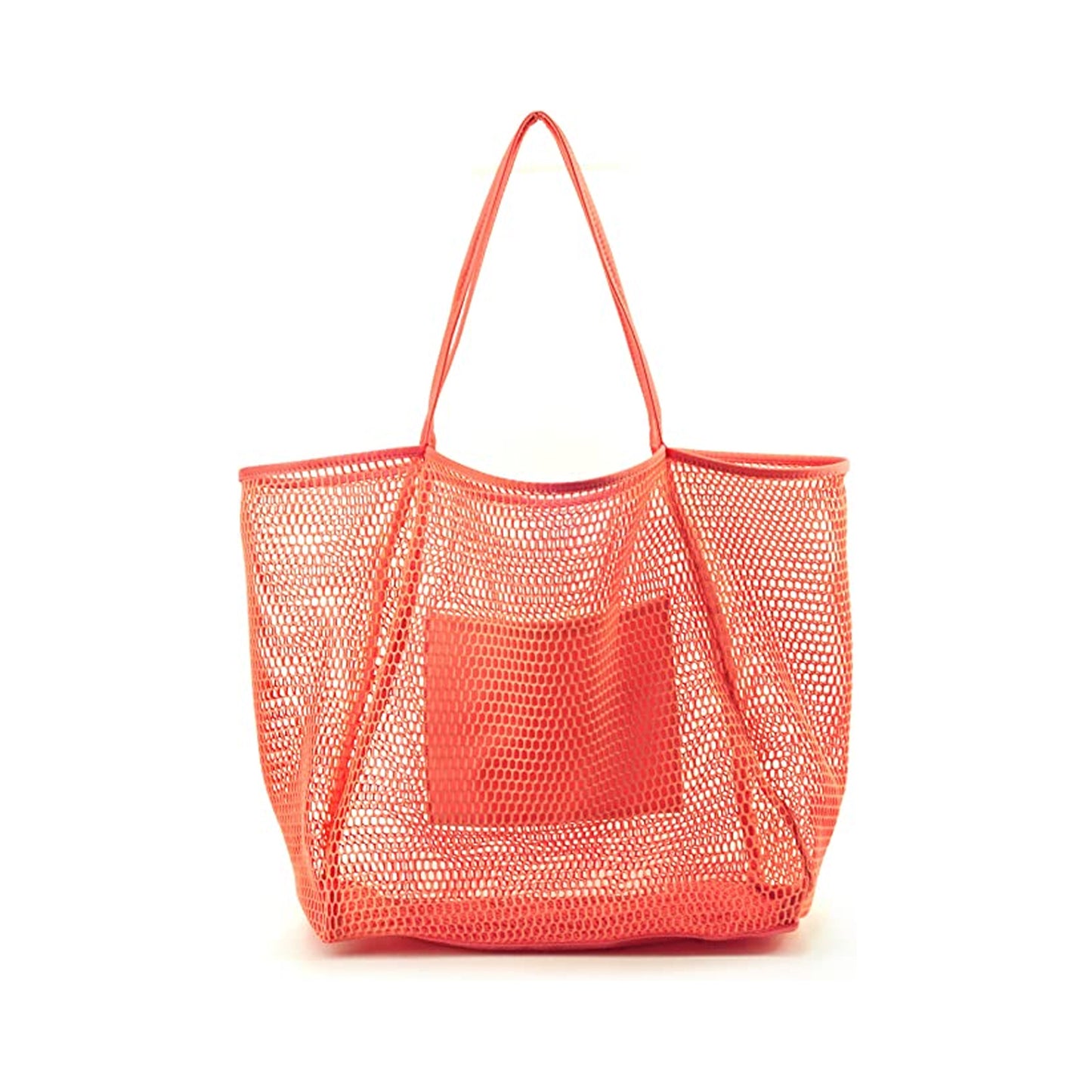 Mesh Beach Tote Womens Shoulder Handbag