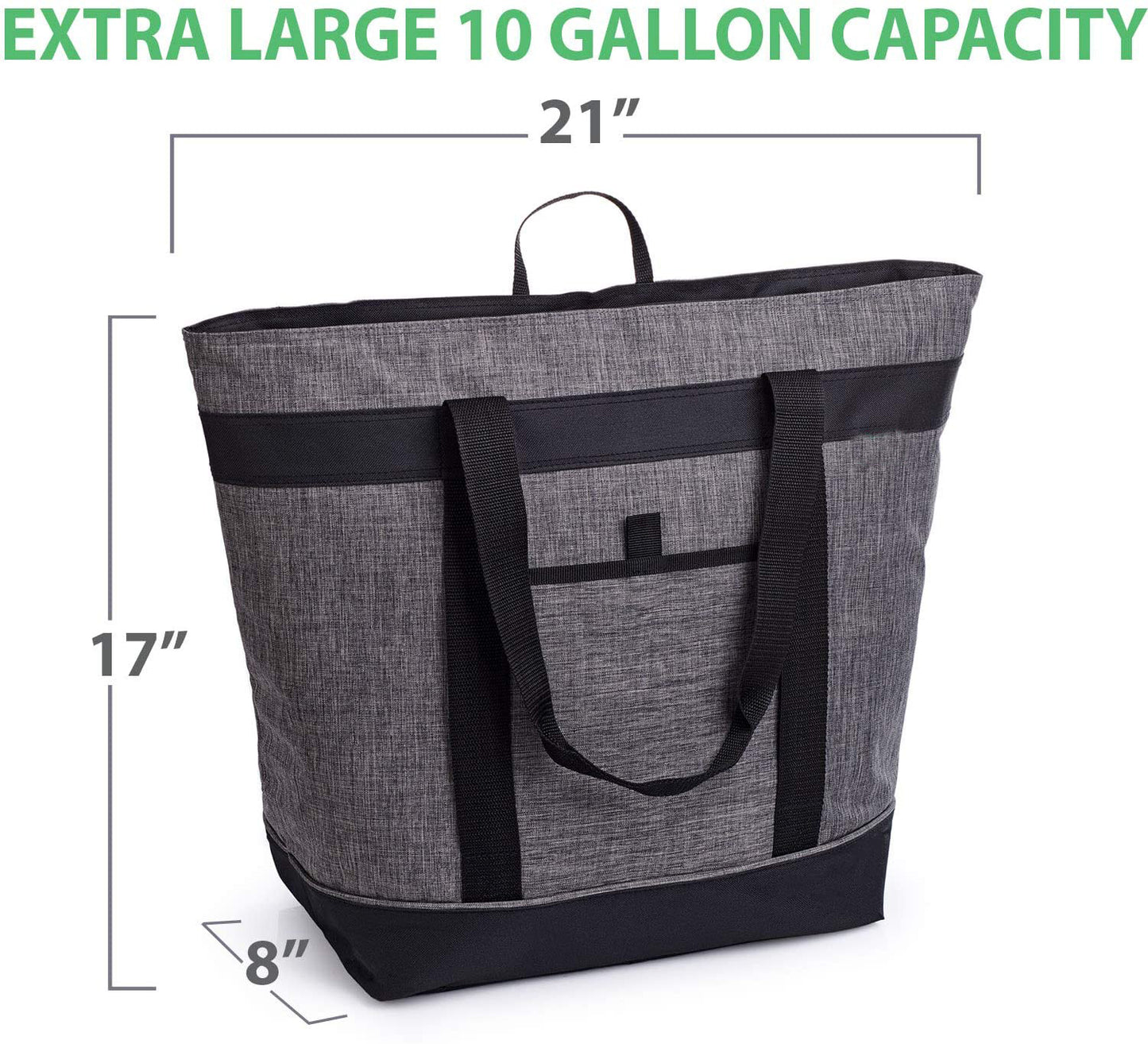 Premium Quality Soft Sided Insulated Grocery Cooler Bag