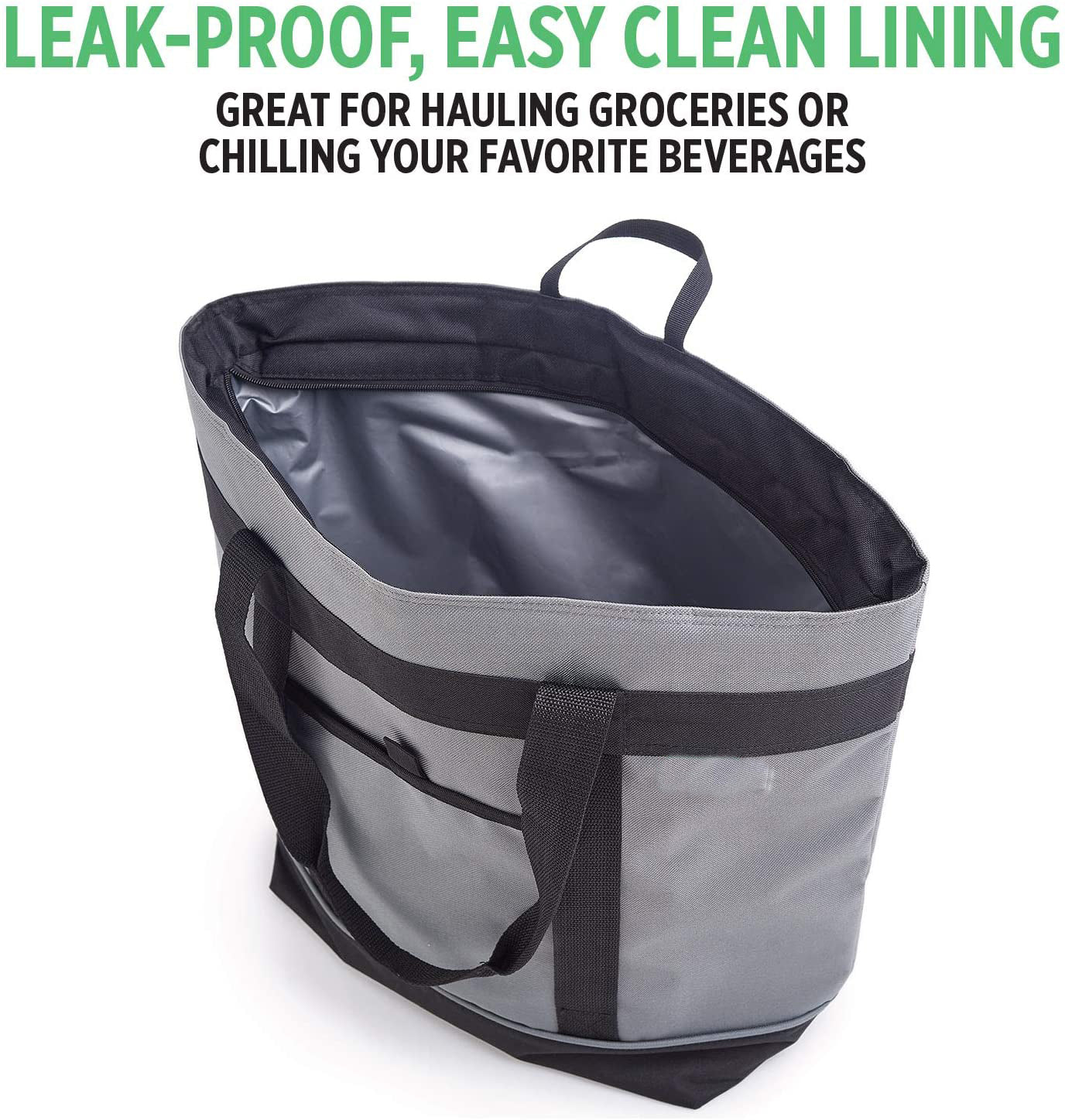 Premium Quality Soft Sided Insulated Grocery Cooler Bag