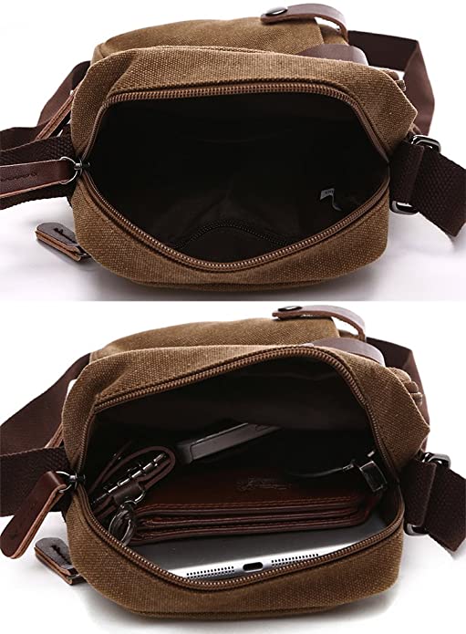 Classic High Quality Vintage Canvas Shoulder Bag