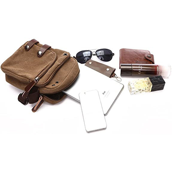 Classic High Quality Vintage Canvas Shoulder Bag
