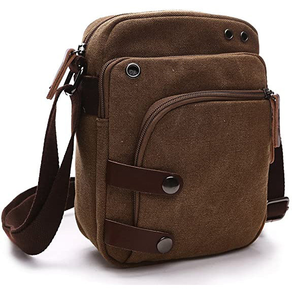 Classic High Quality Vintage Canvas Shoulder Bag
