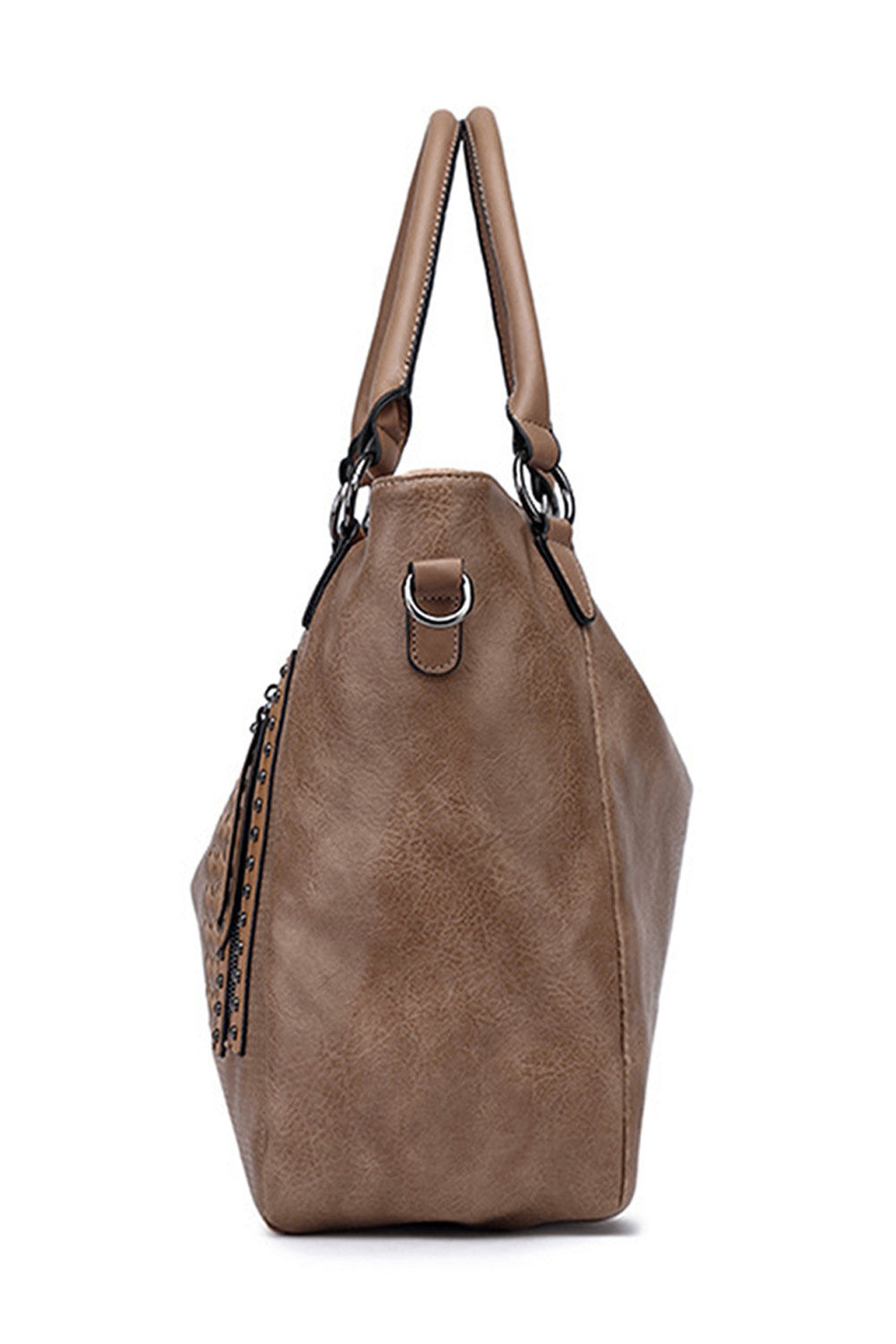 Fashion large-capacity fashion casual leather handbag